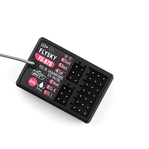 Flysky FS-R7D 7CH ANT Protocol Receiver External Single Antenna PPM IBUS Output for FS-G7P Transmitter RC Car Boat