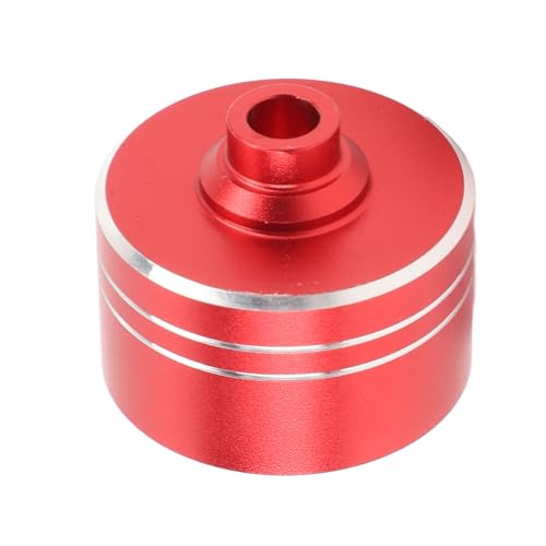 RC Differential Gear Set, Alloy & Steel Replacement for Racing Cars, Durable Drive Parts for Enthusiasts - color: Red