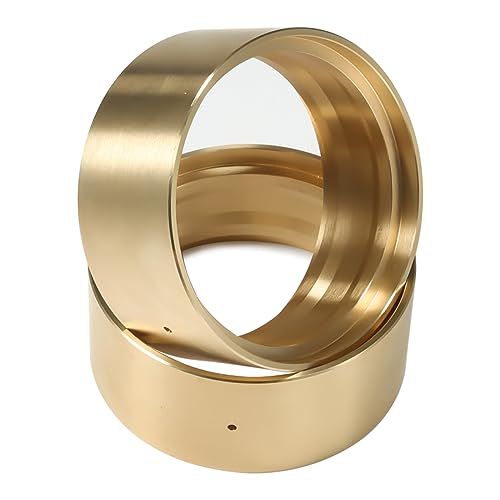 Brass Internal Beadlock Ring Clamp Ring 95g Wheel Weight Fit 1.9" Wheel Rim for 1/10 RC Crawler Axial SCX10 II 90046 TRX-4 VS4-10 SCX10 Pro Upgrade Parts (2PCS)
