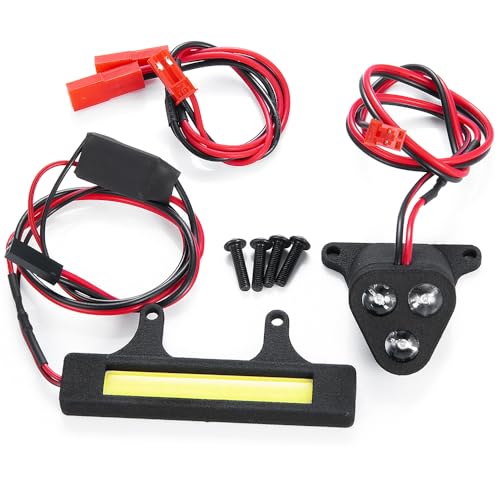 MORLORDY 1/8 RC Car Headlight Taillight Set LED Light Kit for 1/8 ARR-ma Talion 6s BLX RC Trucks Upgrade Parts