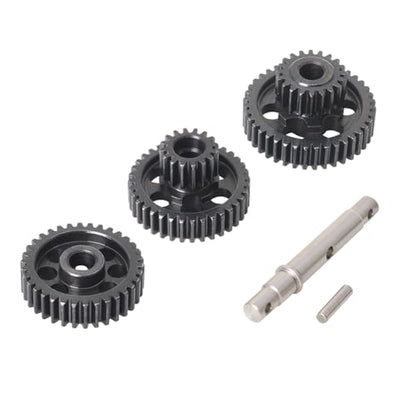 KYX Racing Hard Steel Transmission Gear Set Upgrades Parts Accessories for 1/18 RC Crawler Car Axial UTB18 Capra