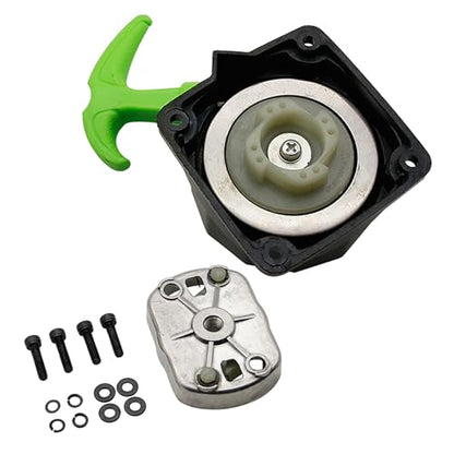 45CC Engine Super Easy Pull Start with Starter Dial Green for 1/5 Rovan Losi 5ive T RC CAR Parts - color: Green