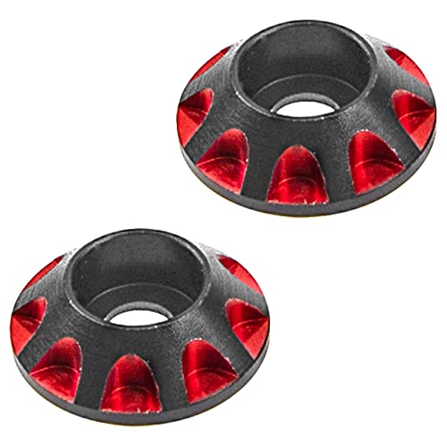 1/10 RC Wing Buttons RC Metal Rear Wing Buttons Gasket OD 11mm & 1/10 RC Wing Buttons RC Metal Rear Wing Buttons Gasket OD 11mm