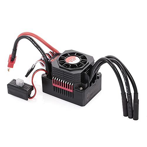 GoolRC Waterproof F540 4370KV RC Car Brushless Motor with Brushless 45A ESC for 1/10 Scale RC Car Truck Indispensable Accessory for Modification Enthusiasts