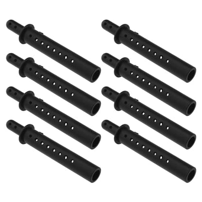 The Lord of the Tools 8PCS RC Body Post Extension Compatible with RC HSP 1/10 Model Car RC Car Body Post Replacement Parts Plastic, Black