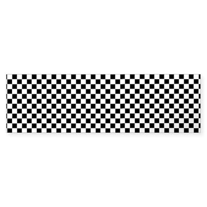 CafePress Racing (Bumper) 10"x3" Rectangle Vinyl Bumper Sticker Car Decal - color: Clear