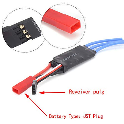 Rc 18a Mini Scx24 Esc, Scx24 Brushless Esc, Brushless Motor Controller Fit for Wltoys K989 Rc Car Model