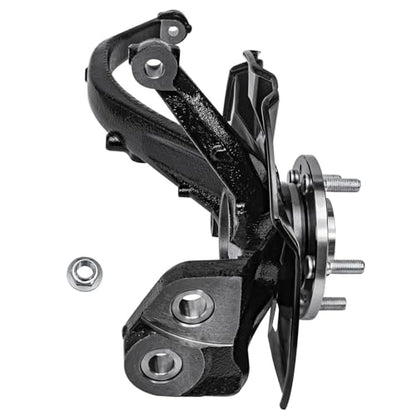 Detroit Axle - Front 2pc Steering Knuckle CV Axle for Ford Fusion | Mercury Milan Lincoln MKZ 2006-2012 Passenger Side CV Axle Steering Knuckle & Wheel Bearing Hub Replacement - size: 2UX47648/Pair