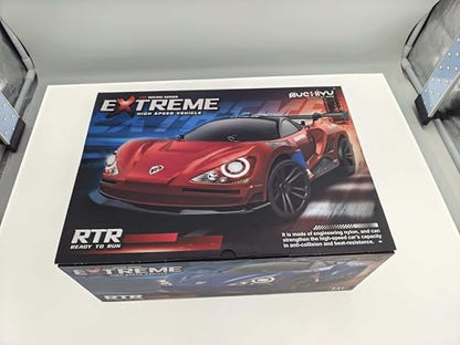 RC Drift Car, 1:16 RC Drifting Car Remote Control Car Rechargeable High Speed RC Cars Toys 4WD 2.4GHz Full Scale Blue RC Racing Cars with LED Lights Two Batteries for Boys and Adults - color: 2.blue