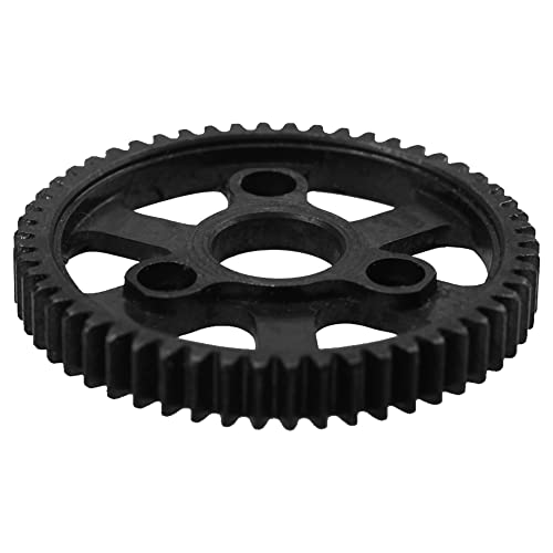 Steel Spur Gear M0.8 32P Main Gear Compatible with Traxxas 1/10 Slash Stampede Rsutler 4X4 RC Car Upgrade Part (52T) - color: 53t