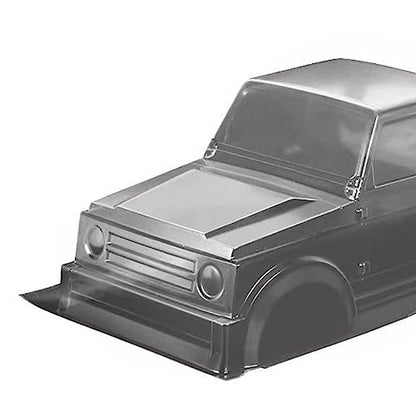 12.32'' Wheelbase Body Shell Rc Clear Body for SCX10 1/10 Model Car Parts