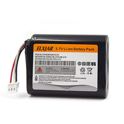 (2-Pack) 3.7V 7800mAh Battery for 300-10186, AI05-2, AI07-1 | Fits AI07-2, Pro 7 and compatible ADT Command smart security panels; rechargeable replacement battery pack.