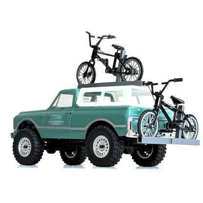 Bike Rack Upgrade Parts Accessories for SCX24 C10 （NO Truck Included） RC Crawler 1/24 Scale Model Decoration (Rear Mount)