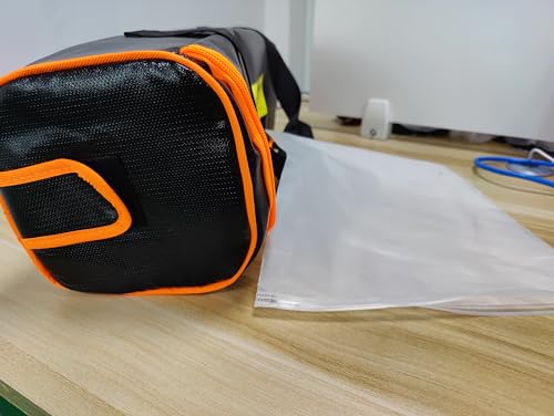 TMEOIIPY Ebike Battery Bag - Large Capacity Safe Fireproof Lipo Bag for Charging and Storage - Portable Ebike Accessory (20 x 6.3 x 6.3in) - style: 1 Pcs