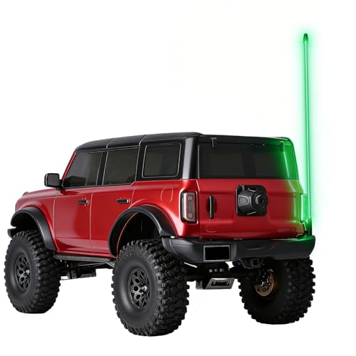 Flexible LED RC Antenna Light, Cuttable RC Antenna Tube with LED Strip Whip Lights, Easy Plug-and-Play, Illuminated RC Glow Antenna for RC Cars Boats Night Racing, Neon Green - color: Neon Green