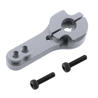 Hobbypark 5-Pack Metal 24T Aluminum Servo Horn M3 for Hitec Steering Arm RC Car Plane Parts