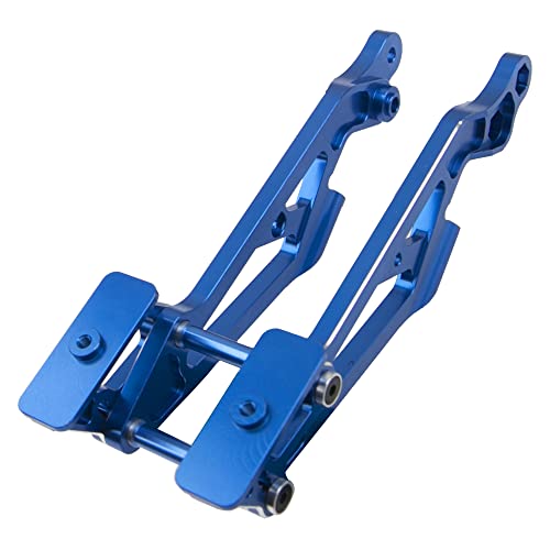 ShareGoo Aluminum Alloy Rear Wing Mount Upgrade Parts Compatible with Arrma 1/8 Kraton Notorious Outcast Talion Typhon 6S BLX RC Car,Replace of AR320347 (Blue) - color: Blue