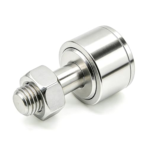 1Pcs CF8 Stainless Steel Cam Follower Needle Roller Bearing KR19 Miniature Cam Followers CF8 8x19x32.2mm - size: CF8/KR19—M8x19x32.2