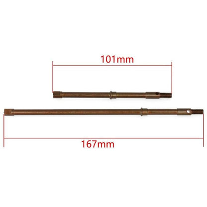for AXIAL RBX10 1/10 RC Car Metal Steel Drive Shaft Rear Axle Shaft DogBone Kit Replacement for AXIAL RBX10 1/10 RC Car Accessories Part