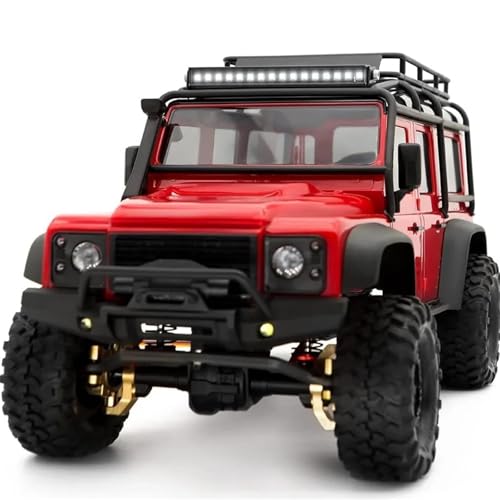 RC Front Rear Lamp Group Compatible with TRX4M 1/18 RC Crawler Car 8 Modes Roof Light Bar 16 Lamp Beads RC Model Drift Car Accessory Lighting System Upgrade Parts