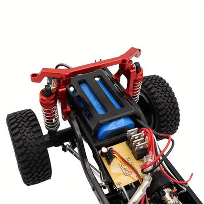 MN Model Metal RC Car Body Post Mounts – Compatible with MN128, MN86, MN86S, MN86K, MN86KS, MN G500 (1/12 Scale) – Aluminum Shell Column Upgrade Kit (Red, 2-Pack) (Red) - color: Red