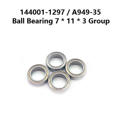 20Pcs Stainless Steel Ball Bearing Set for Wltoys 144001 144002 124016 124017 124018 124019 RC Cars