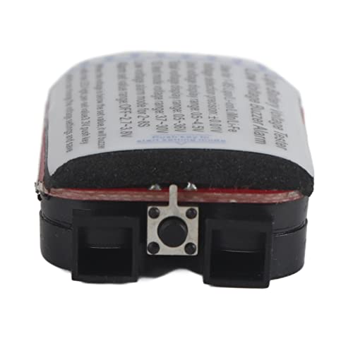 3Pcs RC Lipo Battery Tester & Alarm | 1S - 8S Voltage Checker for LiPo/Li - ion/LiMn/Li - Fe | Loud Buzzer & LED Alert | Avoid Over Discharge | Sturdy Plastic Shell