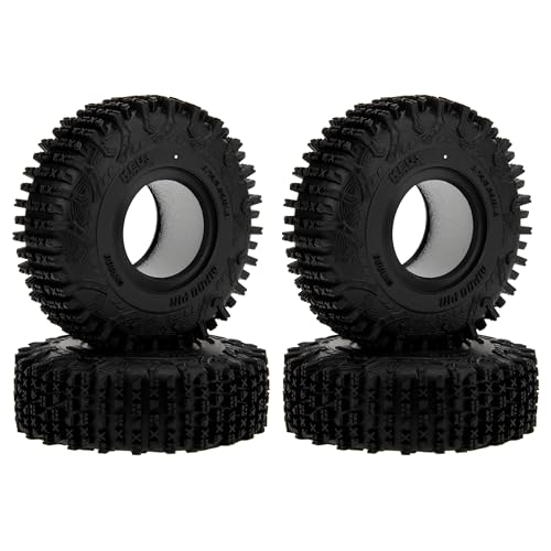 MEUS RACING 1.0 Tires - MS6 MPRO Pin Tires for TRX4M SCX24 FCX24 AX24 1/24 1/18 RC Crawler, 0.75/2.24/R1.0, #M1008 - size: M1008