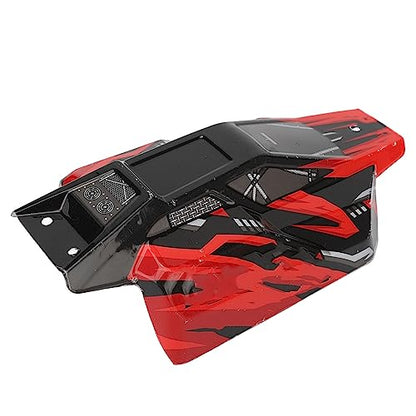 Car Body Shell for SCY 16201PRO 1/16 RC Car, PVC High Impact Resistance Remote Control Car Body Frame Replacement, Durable RC Shell with Exquisite Print and Precise Fit (Red) - color: Red