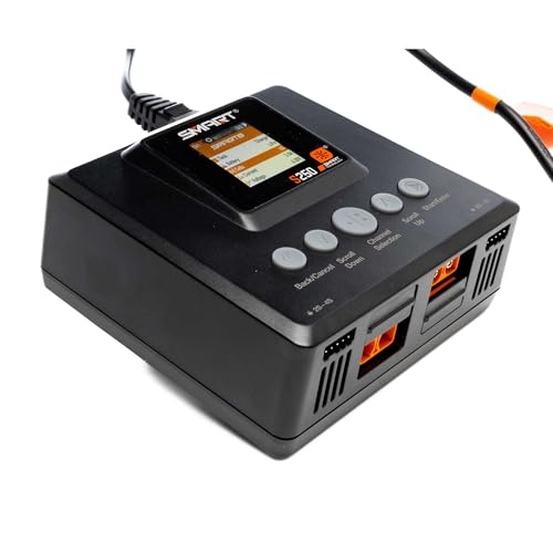 Spektrum Accessories Smart Powerstage 4S Air Bundle: (2) G2 2200mAh 4S 50C LiPo IC3 & S250 Charger, SPMXPSA500