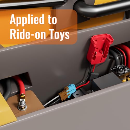 RVBOATPAT Battery Adapter 18V for Power Wheels Adapter with Wire Harness Connector Compatible with Peg-Perego Riding Toys - color: MWK-BWHC-W2-1PC