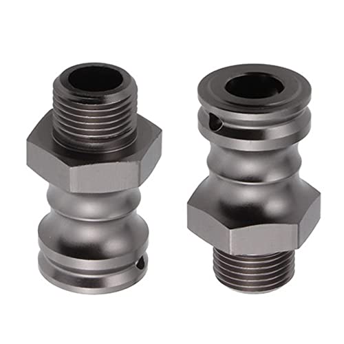 4Pcs 17mm to 23mm Wheel Adapter Conversion Extension, Titanium Gray - color: Titanium Gray
