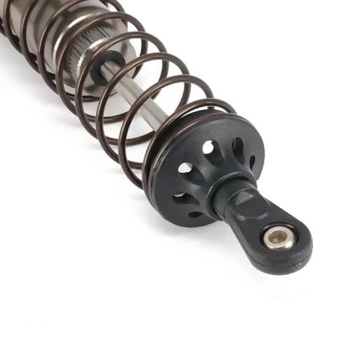 Rc Special Shock Absorber for Losi for Axial for Tamiya 1/8 2PCS/Set Adjustable 140mm Aluminum Shock Absorber Damper Rc Car for Buggy Truck Crawler Upgrades Parts(Gray) - size: Gray