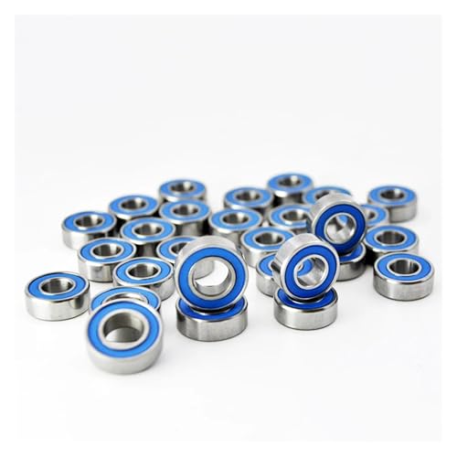 30pcs Rubber Sealed Bearing Set for 1/14 Semi - Grand Freight Globe Liner R620 King Hauler Crawler RC Car Spare Parts