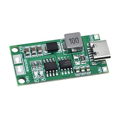 HiLetgo 2pcs Multi-Cell 2S 3S 4S USB-C to 8.4V 12.6V 16.8V (4S 1A) Step-Up Boost LiPo Polymer Li-Ion Charger Board 7.4V 11.1V 14.8V 18650 Lithium Battery Boost Module Type-C - style: 4S 1A