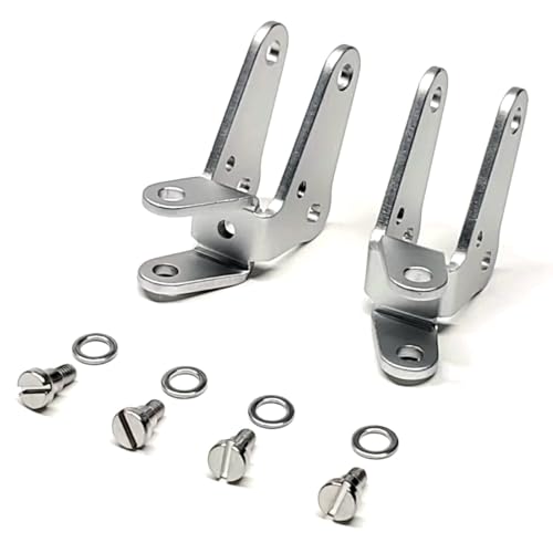 Kingfly Aluminum Front Suspension Arm Satay for Tamiya 1/10 ORV Chassis Frog/Brat/Anti roll bar