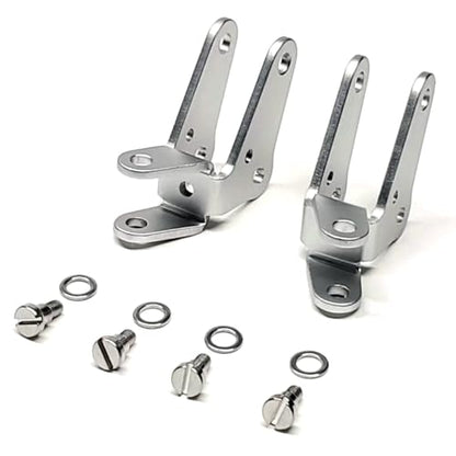 Kingfly Aluminum Front Suspension Arm Satay for Tamiya 1/10 ORV Chassis Frog/Brat/Anti roll bar