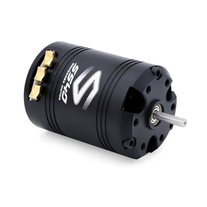 Keenso S540 Brushless Motor, Sensorless Power System, S60A ESC Combo with Built in BEC for 1/10 1/12 RC Cars (21.5T)