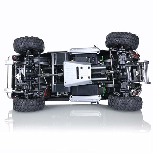 TOUCAN RC HOBBY US in Stock Hengguan 1/10 RC Hg Pickup Truck P410 4Wd Rally Racing Crawler Car 2.4G Radio Motor ES - color: Black