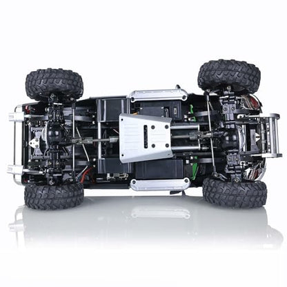 TOUCAN RC HOBBY US in Stock Hengguan 1/10 RC Hg Pickup Truck P410 4Wd Rally Racing Crawler Car 2.4G Radio Motor ES - color: Black