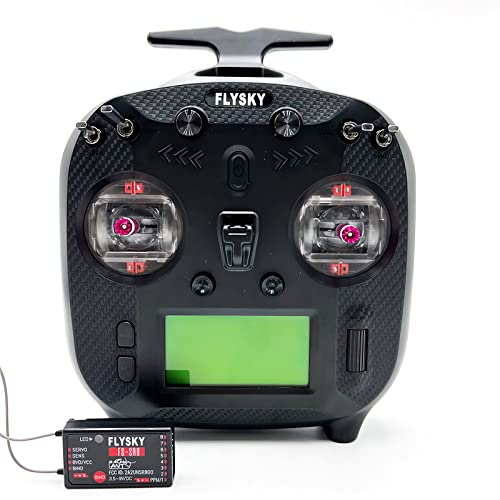 Flysky FS-ST8 2.4GHz 8-10CH 3.0 Radio RC Transmitter Controller FS-SR8 Receiver for RC Drone Quadcopter Car Boat Robot (FS-ST8 Standard Version) - style: FS-ST8 Standard Version