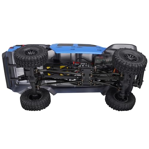 High Clearance Chassis Links Front 4 Links Set for SCX24 Gladiator AXI00005 Axial 1/24 RC Crawler Car Upgrades, 8pcs (Black) - color: Black