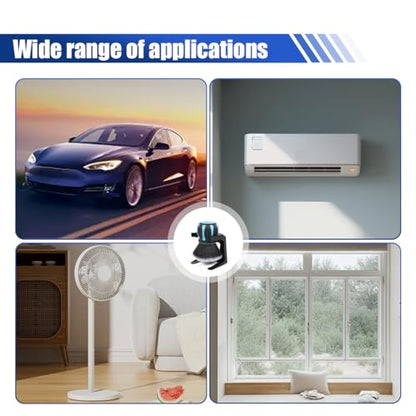 Car Detailing Brush, Ultra Soft Bristles XL Synthetic Brush Car Beauty Tools with Storage Rack, Auto Interior Cleaning Tool for Dashboard, Vents, Covers Large Area Inside and Outside Vehicles (Blue) - color: Blue