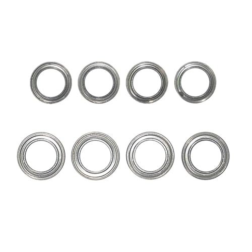 Double Rubber Seal for Xinlehong for 9125 9155 9156 for Hosim 1/10 1/12 rc Car Spare Parts Accessories 8Pcs Ball Bearing Set