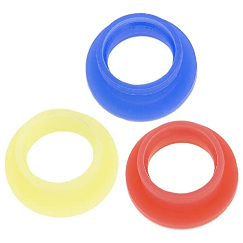 Replacement Part For 5PCS Nitro Engine Rear Exhaust Manifold Round Seal For 1/8 1/10 Scale RC Car - (Color: Blue) - color: Blue