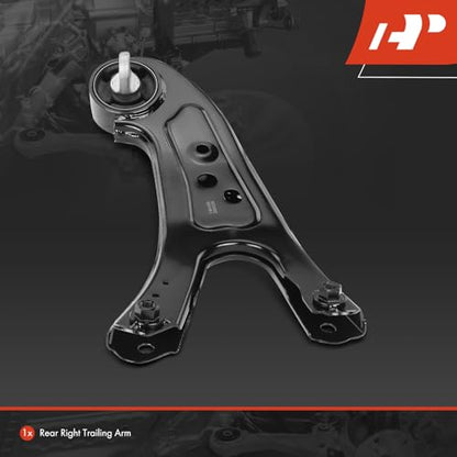A-Premium Rear Right Suspension Trailing Arm, with Bushing | Fit for Toyota Highlander 2014-2023 & Lexus RX350 2010-2023, RX350L 2018-2022, RX450h 2010-2022, RX450hL 2018-2022 & Acura CL - style: Rear Right Passenger Side