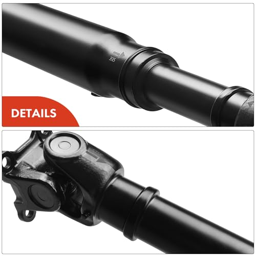 A-Premium Rear Drive Shaft Driveshaft Assembly Compatible with Toyota | for 4Runner 2003 2004 2005 2006 2007 2008 2009 4.0L, 4WD, Replace# 371106A440, Complete Prop Shaft - style: Fit 2003-2009 4Runner 4.0L 4WD