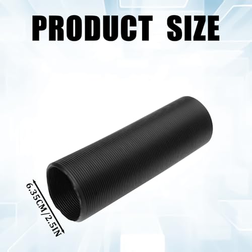 2.5" Diameter Air Intake Hose for Car, Flexible Retractable Air Duct Hose, Waterproof Anti-Leak Cold Airs Intake Tube Extending to 39.37" Universal Car Modified Intakes Accessories (Black) - size: 2.5 "