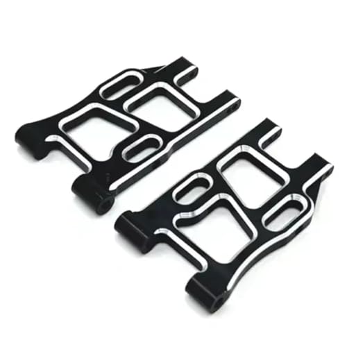 RC Models Components For LC For Racing PTG-2 PTG-2R 1/10 Metal Front And Rear Suspension Arm Steering Cup Hub Carrier Set Upgrade Parts(Black) - color: Black
