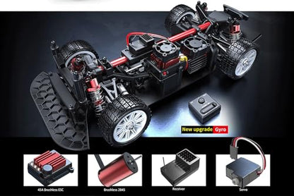 Mjx Hyper go 4x4 Brushless Rc Cars 14303 Hyper 4wd Rc Car All-Road RC Drift Car Brushless Scale 2.4G 4wd High Speed Electric,Terreneitor 4x4 Carros,1/14 Citroen C3 Fast RC Cars for Adults… - color: 14303